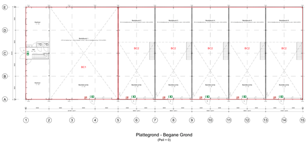 Plattegrond - Florijn, 8305 BR Emmeloord - Begane Grond Emmeloord Florijn.png